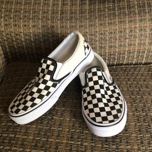 Vans Checkered size 8 Women’s